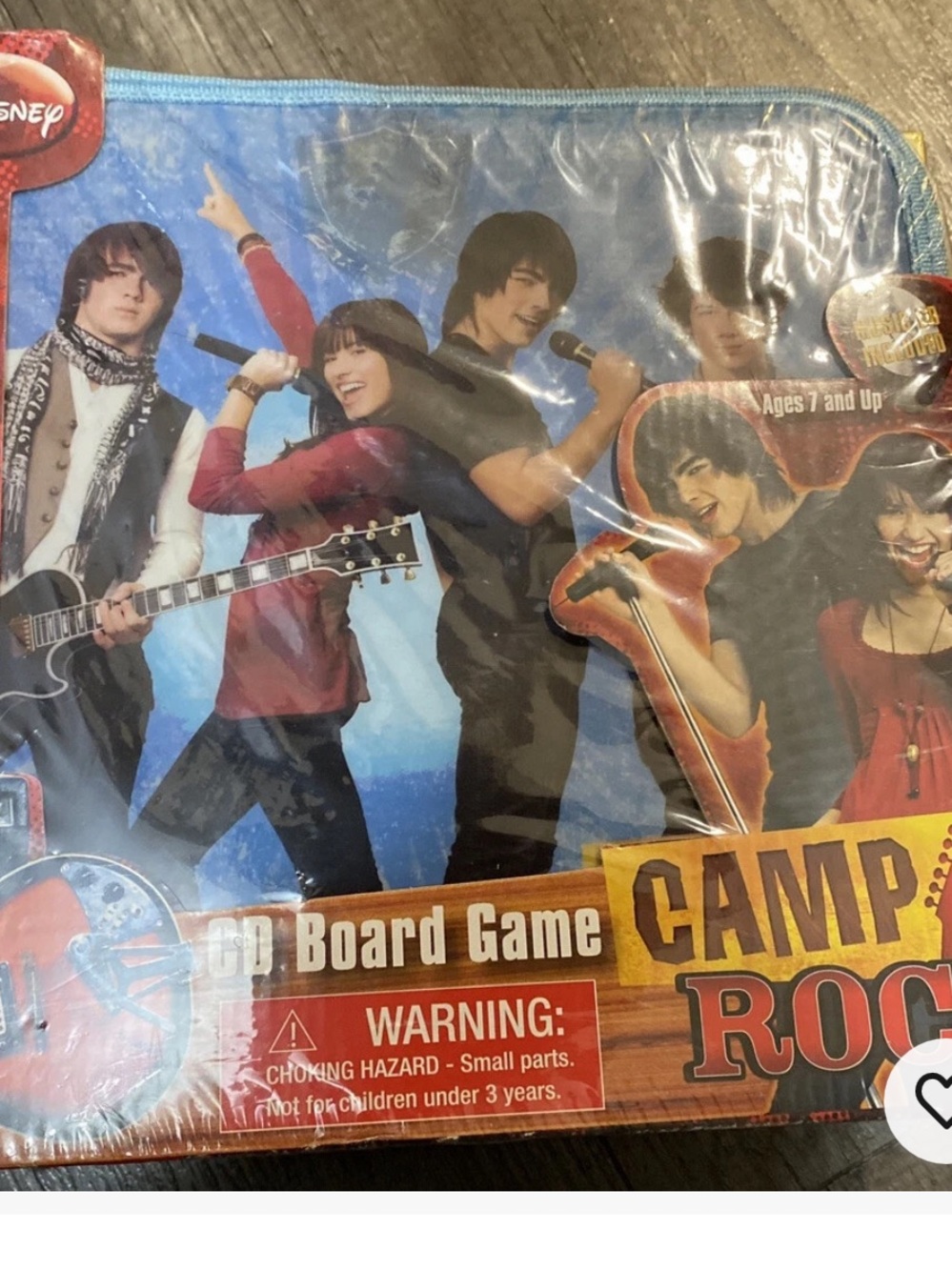 Disney Camp Rock Board Game - New never played